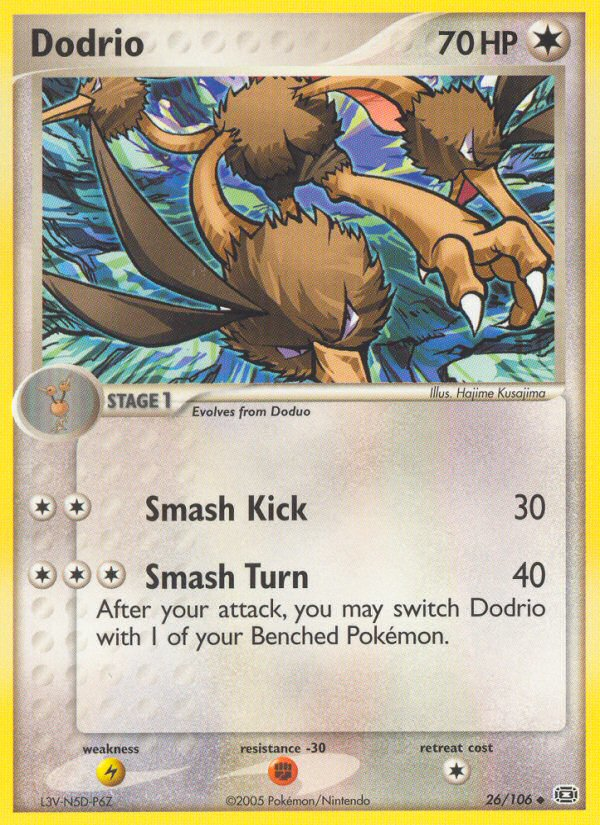 EX Emerald Dodrio #26/106