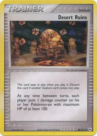 EX Hidden Legends Desert Ruins #88/101 reverse holo