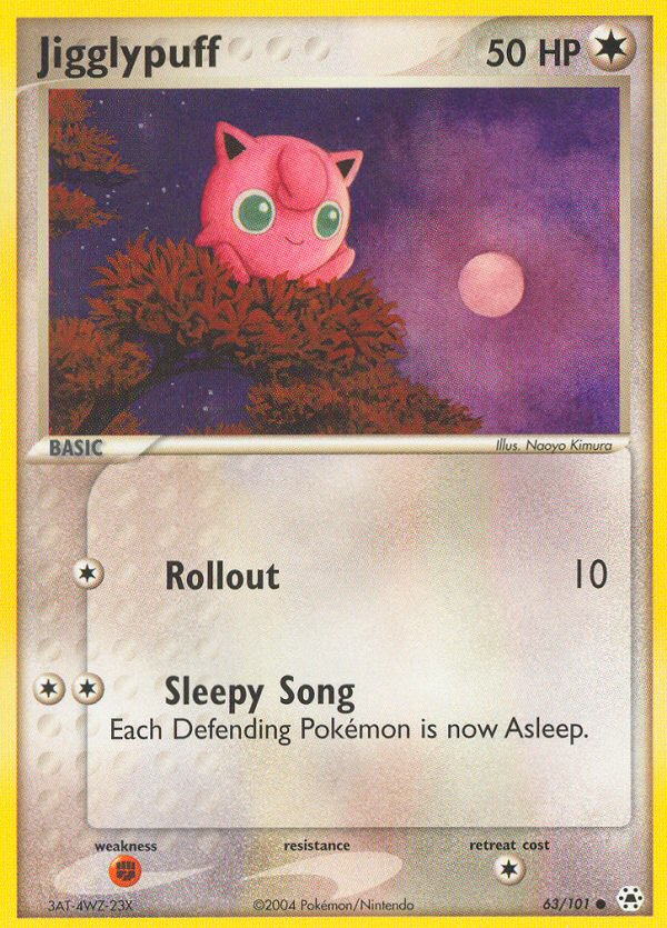 EX Hidden Legends Jigglypuff #63/101