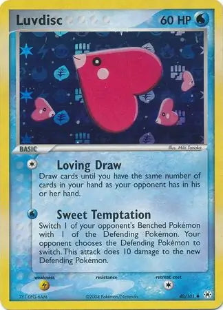 EX Hidden Legends Luvdisc #40/101 reverse holo