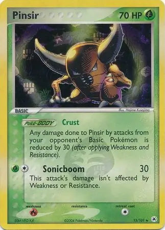 EX Hidden Legends Pinsir #13/101 reverse holo