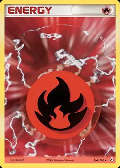 EX Holon Phantoms Fire Energy #106/110 reverse holo