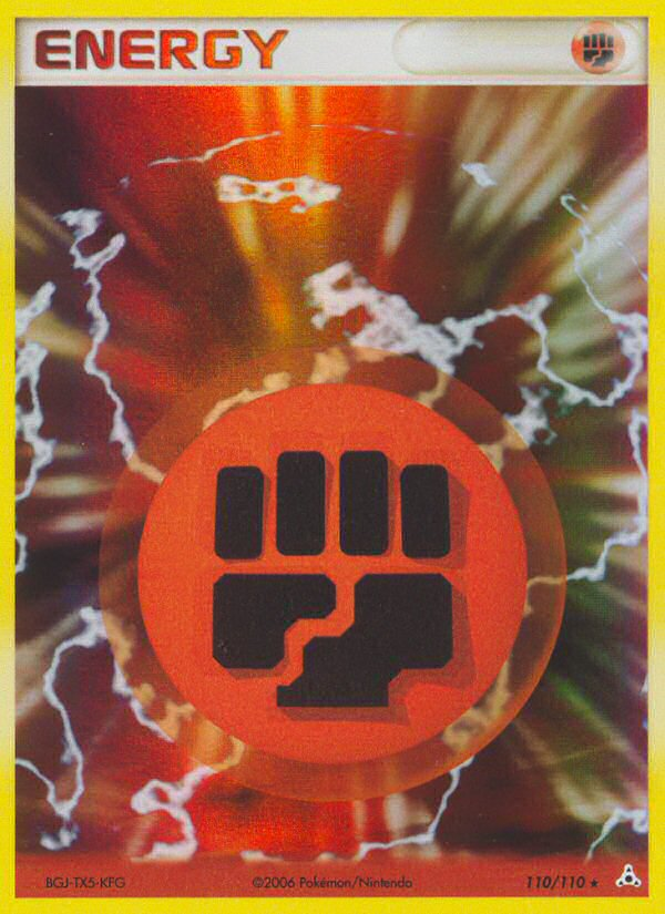 EX Holon Phantoms Holo Fighting Energy #110/110