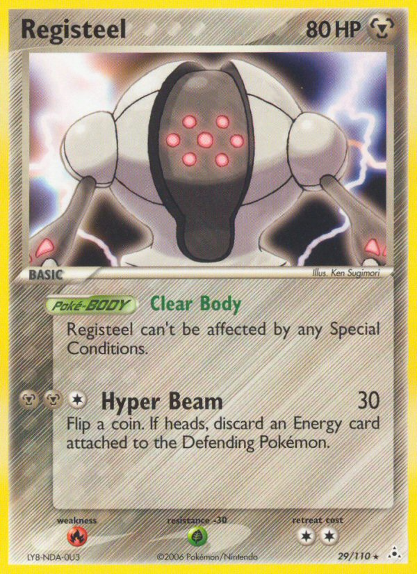 EX Holon Phantoms Registeel #29/110