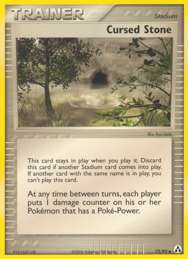 EX Legend Maker Cursed Stone #72/92