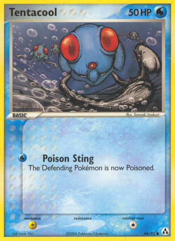 EX Legend Maker Tentacool #66/92