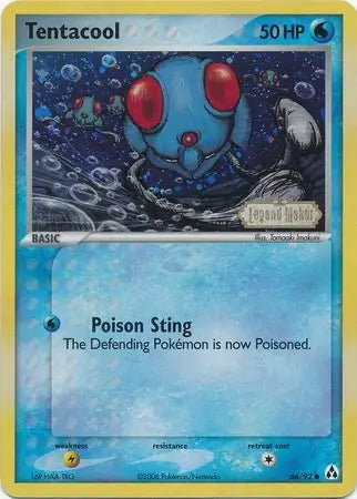 EX Legend Maker Tentacool #66/92 reverse holo
