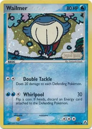 EX Legend Maker Wailmer #69/92 reverse holo