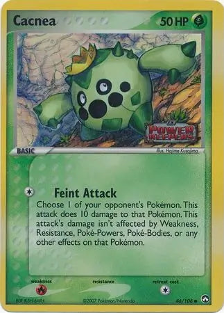 EX Power Keepers Cacnea #46/108 reverse holo