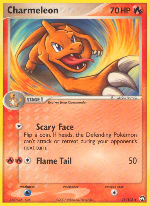EX Power Keepers Charmeleon #28/108