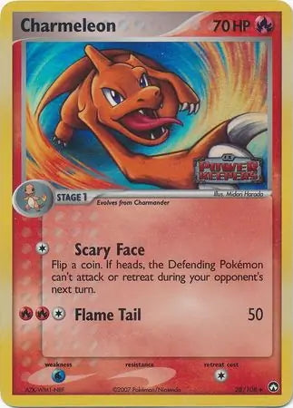 EX Power Keepers Charmeleon #28/108 reverse holo