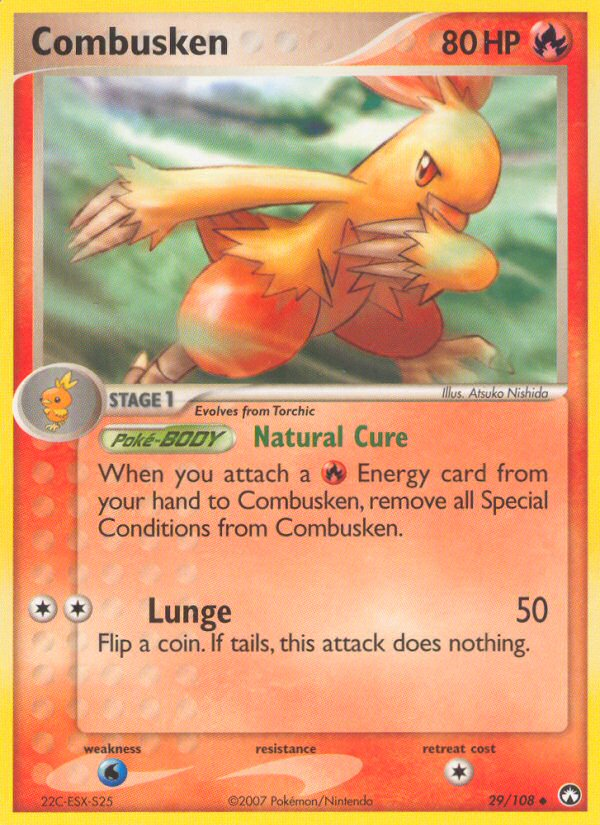 EX Power Keepers Combusken #29/108