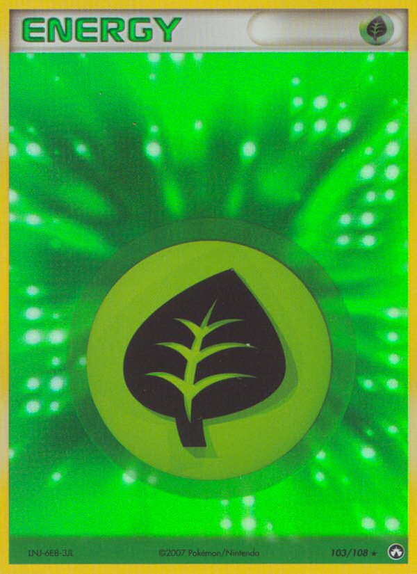 EX Power Keepers Grass Energy #103/108