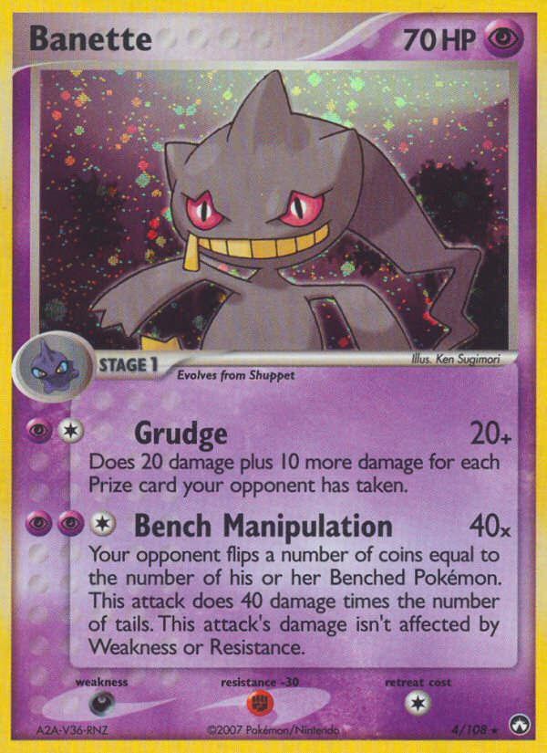 EX Power Keepers Holo Banette #4/108