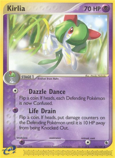 EX Ruby&Sapphire Kirlia #35/109