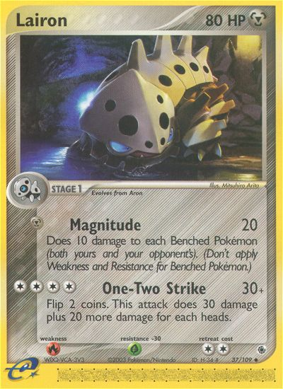 EX Ruby&Sapphire Lairon #37/109