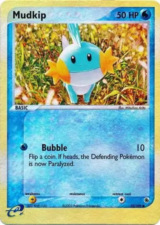 EX Ruby&Sapphire Mudkip #59/109 reverse holo
