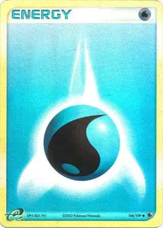 EX Ruby&Sapphire Water Energy #106/106 reverse holo
