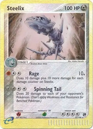 EX Sandstorm Steelix #23/100 reverse holo