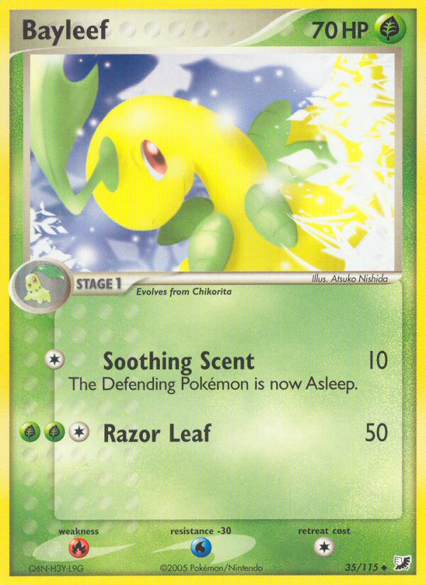EX Unseen Forces Bayleef #35/115