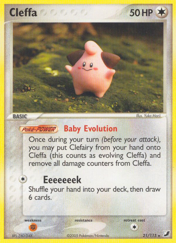 EX Unseen Forces Cleffa #21/115