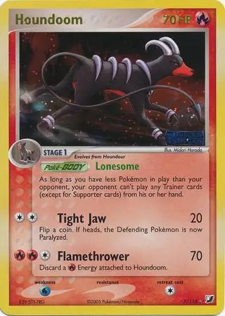 EX Unseen Forces Houndoom #7/115 reverse holo