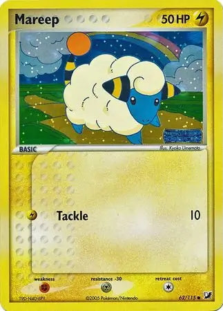 EX Unseen Forces Mareep #62/115 reverse holo
