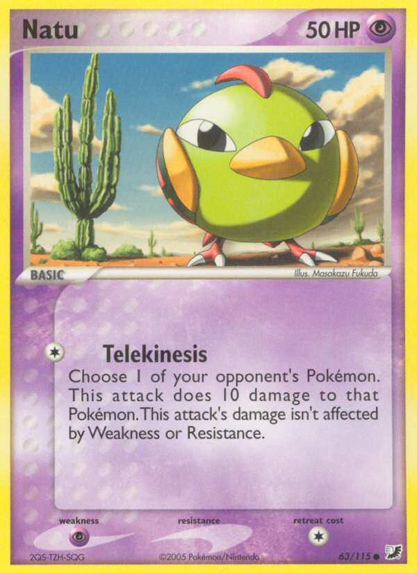 EX Unseen Forces Natu #63/115