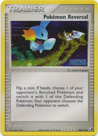 EX Unseen Forces Pokemon Reversal #88/115 reverse holo
