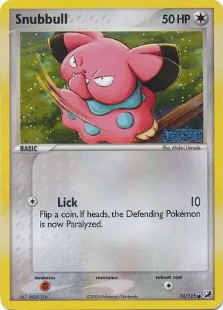 EX Unseen Forces Snubbull #74/115 reverse holo