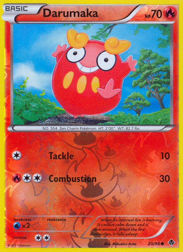 Emerging Powers Darumaka #20/98 reverse holo