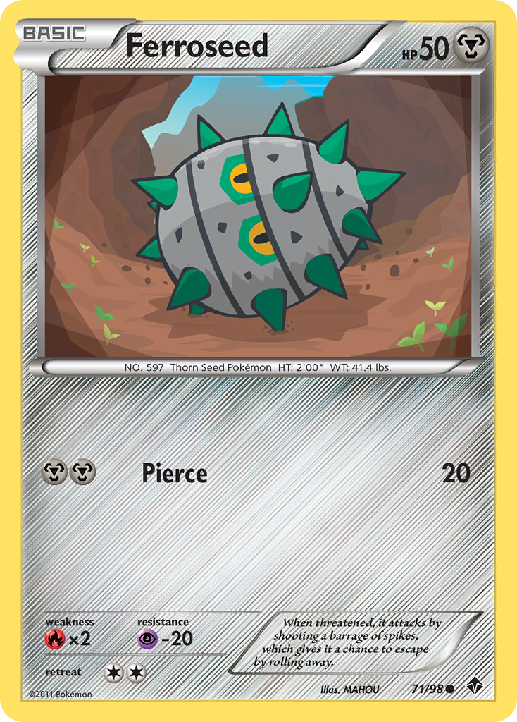 Emerging Powers Ferroseed #71/98