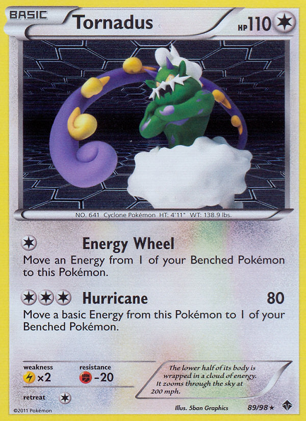 Emerging Powers Holo Tornadus #89/98