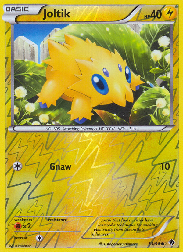 Emerging Powers Joltik #33/98 reverse holo