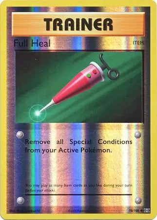 Evolutions Full Heal #78/108 reverse holo