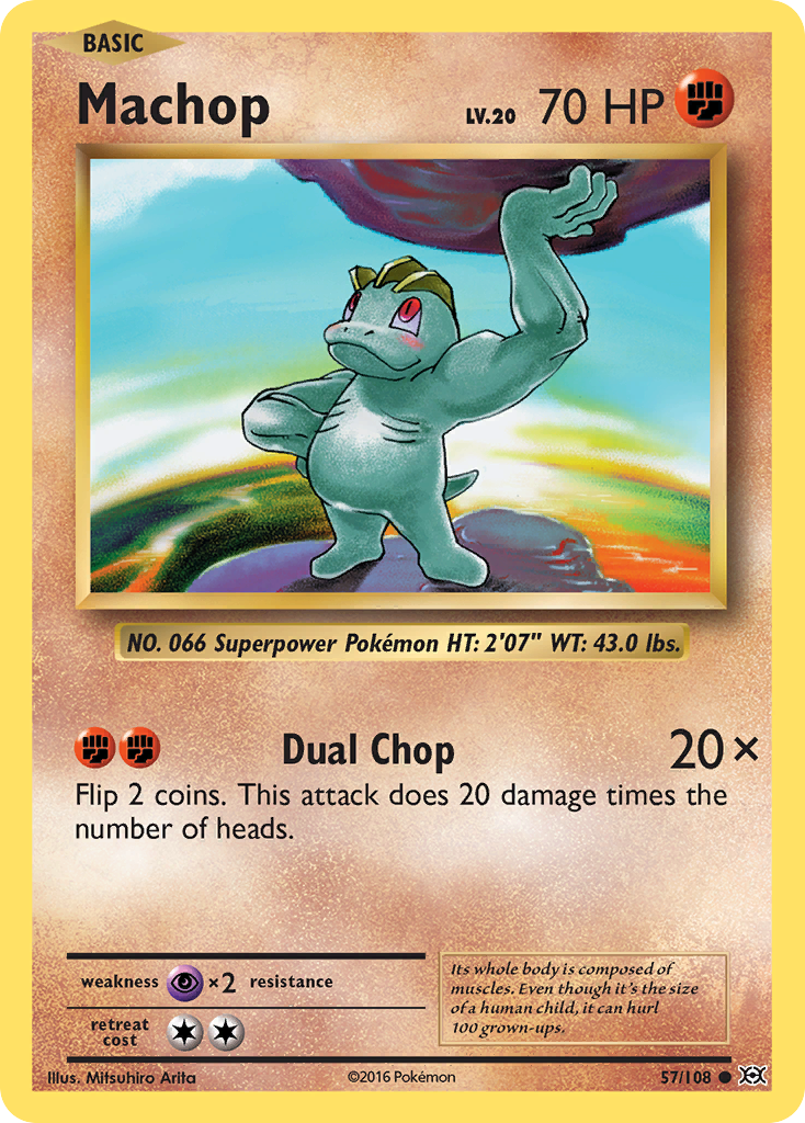 Evolutions Machop #57/108