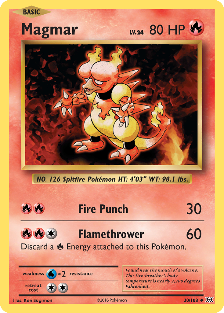 Evolutions Magmar #20/108
