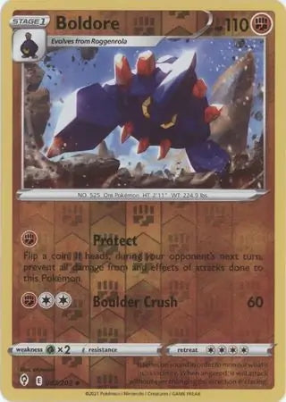 Evolving Skies Boldore #87/203 reverse holo