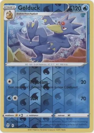 Evolving Skies Golduck #25/203 reverse holo