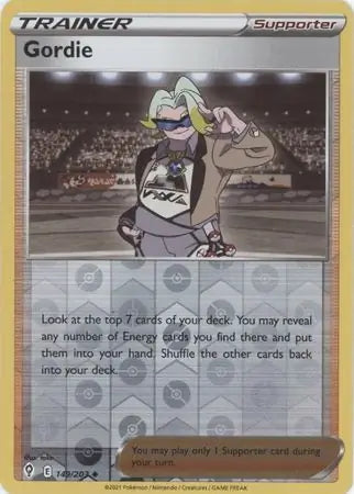 Evolving Skies Gordie #149/203 reverse holo