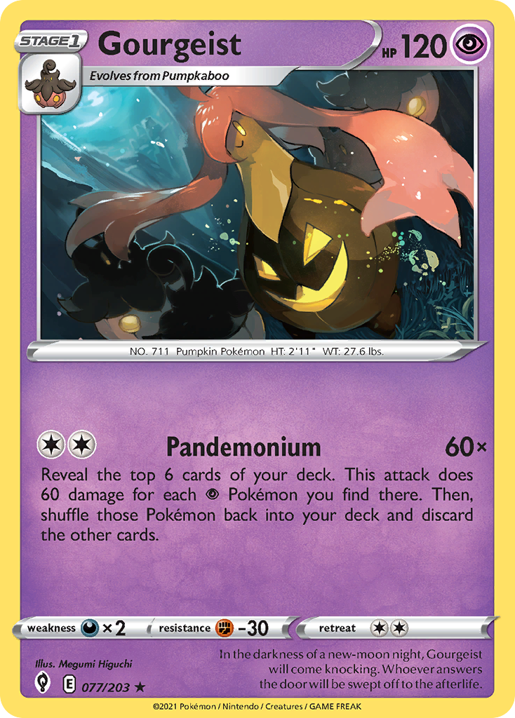 Evolving Skies Gourgeist #77/203