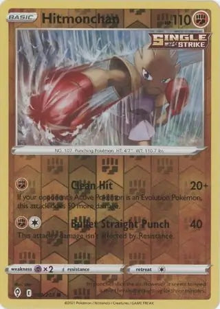 Evolving Skies Hitmonchan #81/203 reverse holo
