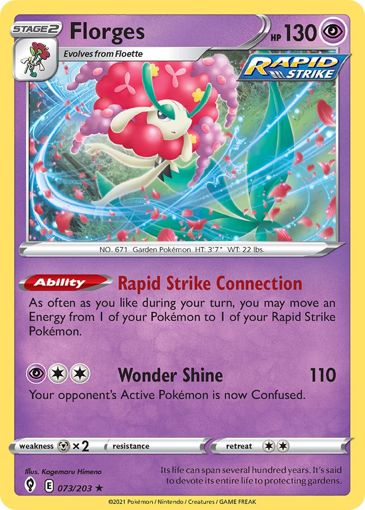 Evolving Skies Holo Florges #73/203