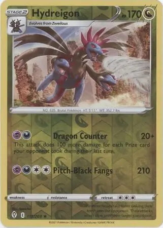 Evolving Skies Hydreigon #115/203 reverse holo