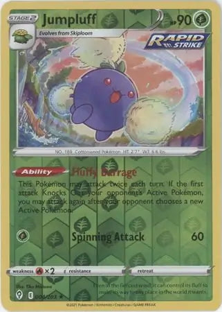 Evolving Skies Jumpluff #4/203 reverse holo