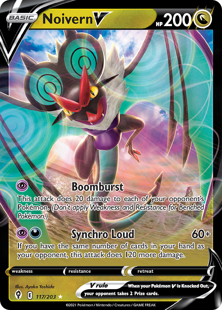 Evolving Skies Noivern V #117/203