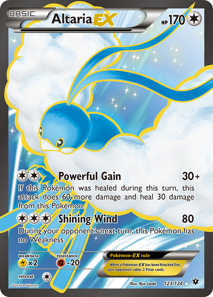 Fates Collide Altaria EX #123/124