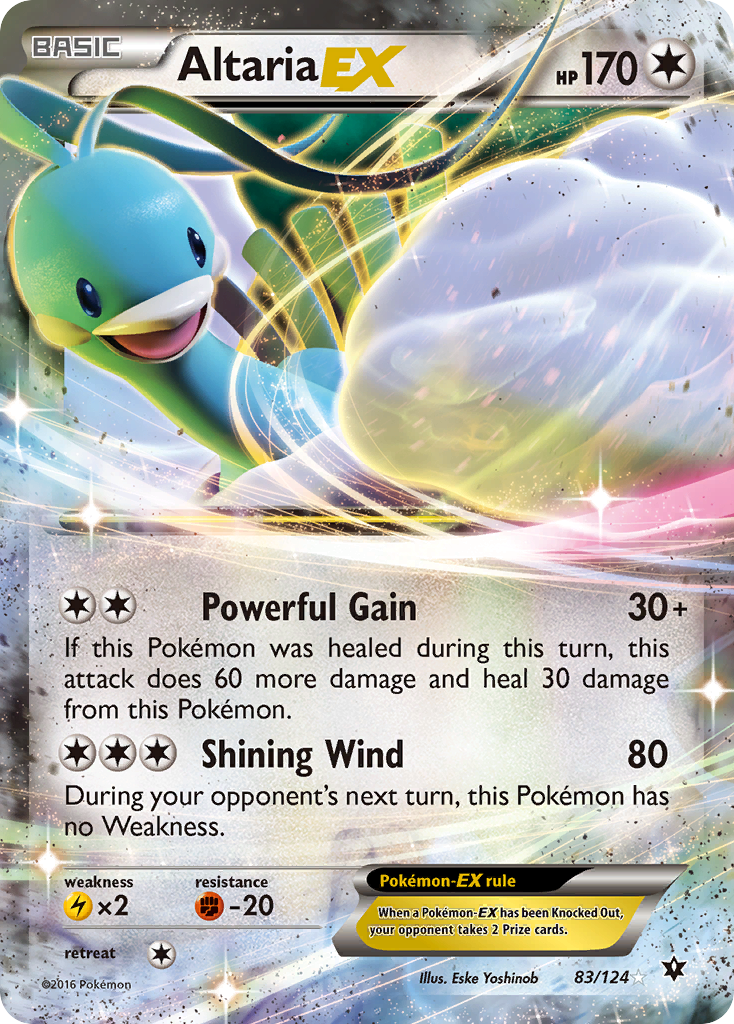 Fates Collide Altaria EX #83/124