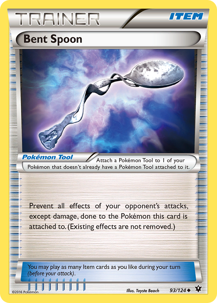 Fates Collide Bent Spoon #93/124