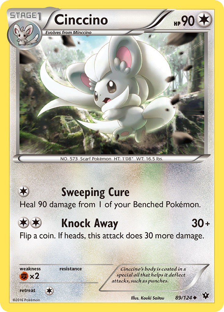 Fates Collide Cinccino #89/124